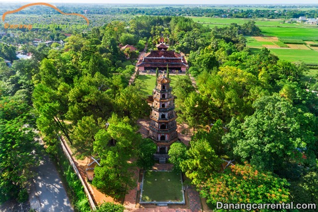 Architectures of Thien Mu pagoda