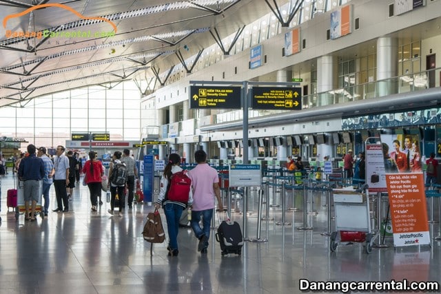 Note when doing procedures at Da Nang International Airport