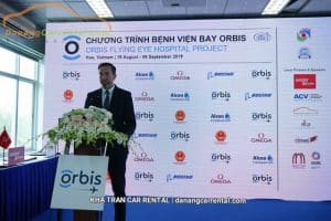 Da Nang Car Rental - Kha Tran is honored to be the Orbis-selected for transportation during the event