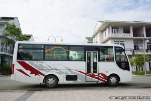 Employee shuttle bus rental in Da Nang
